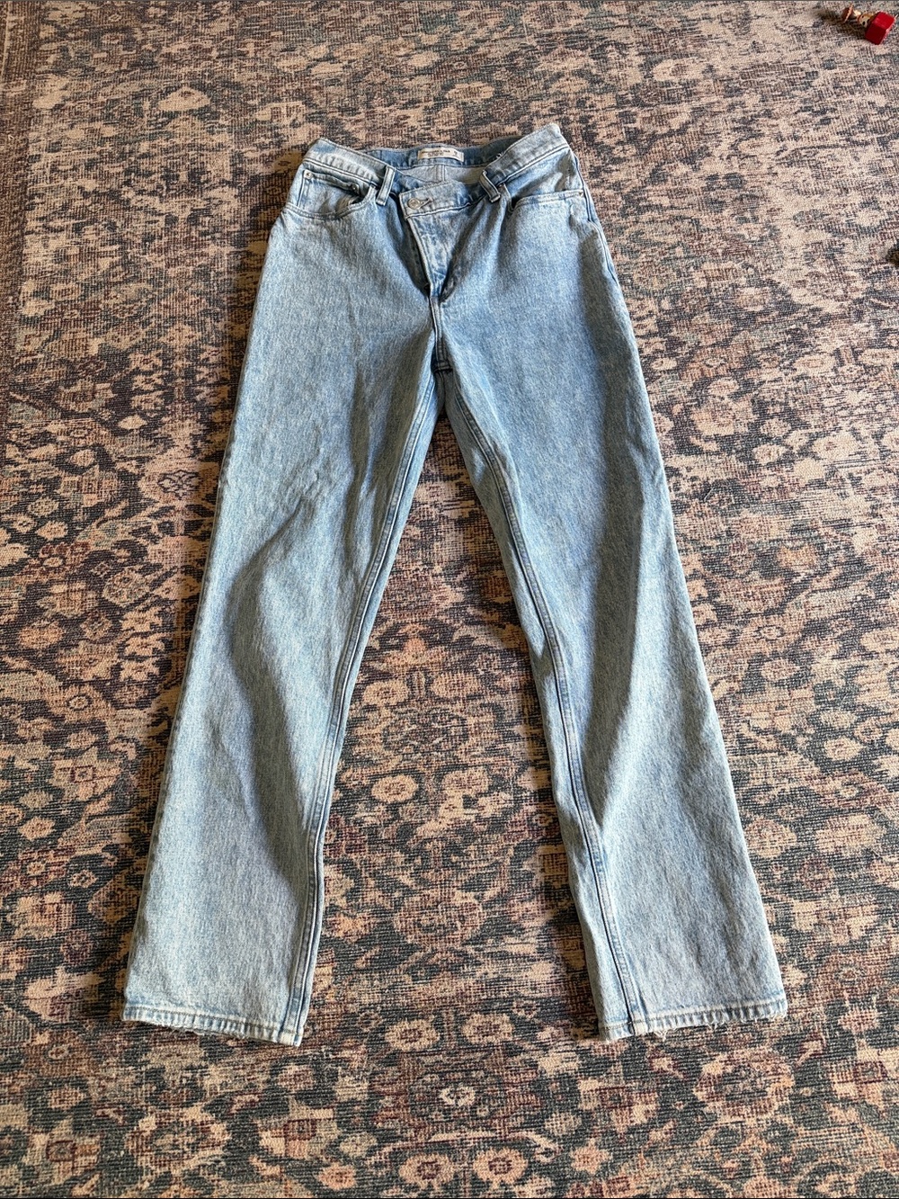 Abercrombie & Fitch Light Blue High-Rise Jeans
